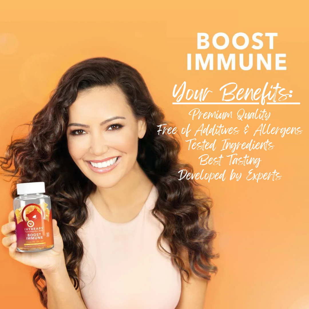 IVYBEARS® Boost Immune – Support Your Immune System & Energy Naturally Strengthen your immune system and boost energy with IVYBEARS® Boost Immune gummies.