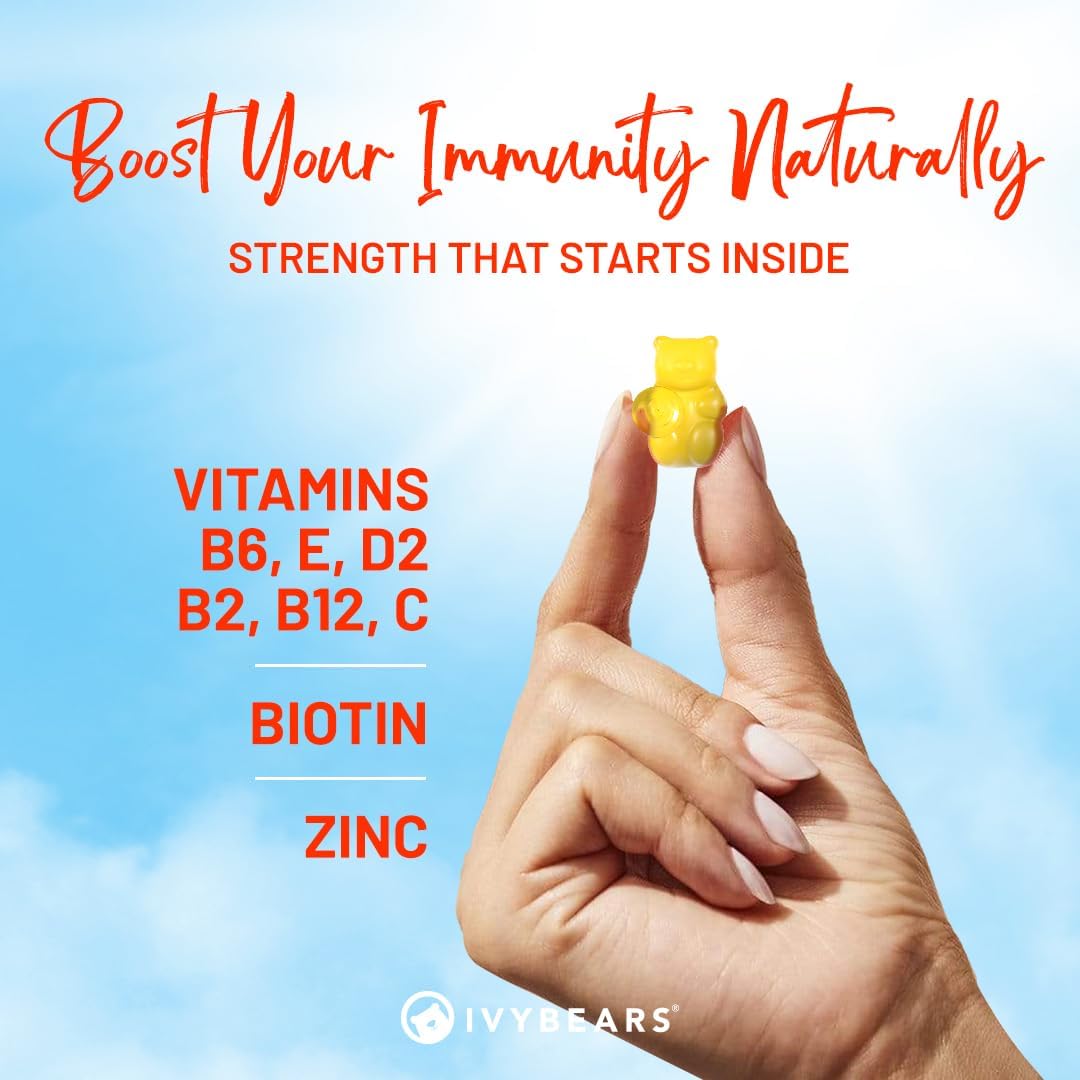 IVYBEARS® Boost Immune – Support Your Immune System & Energy Naturally Strengthen your immune system and boost energy with IVYBEARS® Boost Immune gummies.