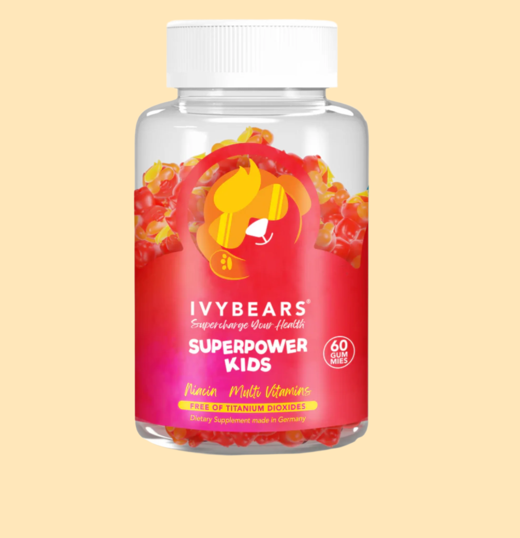 IVYBEARS® Superpower Kids – Fun, Delicious Multi-Vitamins for Your Child’s Daily Wellness